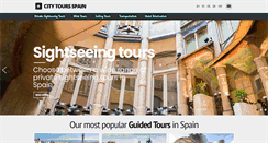 Desktop Screenshot of citytoursspain.com